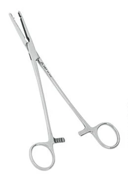 Зажим гинекологический изогнутый 255 мм:uz:Ginekologik qisqich kavisli 255 mm