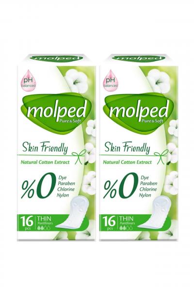 Ежедневные прокладки antibac extra, 16 шт Molped:uz:Panty liners antibakterial qo'shimcha, 16 dona Molped