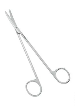 Ножницы для тонзиллектомии вертикально-изогнутые 180 мм:uz:Vertikal kavisli tonzillektomiya qaychi 180 mm
