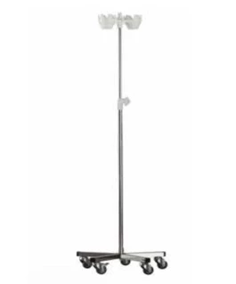 Штатив ШДВ (на колесах из нержавеющей стали):uz:SHDV tripod (zanglamaydigan po'latdan yasalgan g'ildiraklarda)