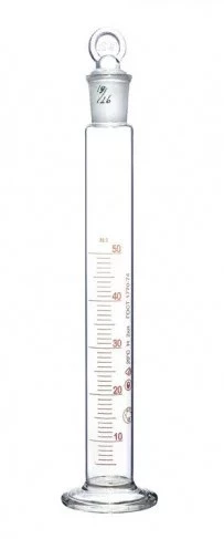 Цилиндр мерный 2-2000-2 с пришлифованной пробкой