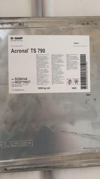 Акриловая дисперсия Acronal TS 790 BASF Германия:uz:Acronal TS 790 BASF Akrilli dispersiya Germaniya