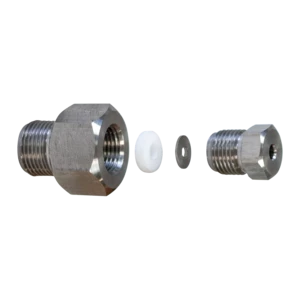 Штуцер передвижной ШП для регулирования глубины погружения датчика температуры:1012109