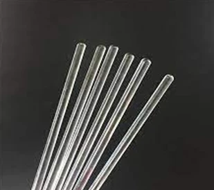 Стеклянная палочка для перемешивания с закругленными концами 30 см диаметр 7-8 мм