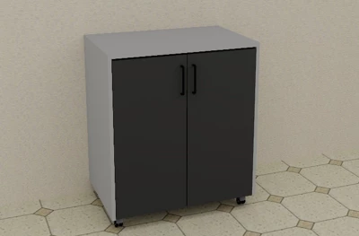 Тумба лабораторная 970*550*750  мм:uz:Laboratoriya shkafi 970*550*750 mm