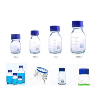 Бутыль для жидких реагентов с градуировкой (100-10000) мл:uz:Bitiruvchi suyuq reagentlar uchun shisha (100-10000) ml
