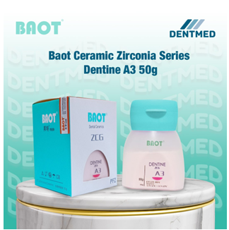 Стоматологический порошок Baot Ceramic Zirconia Series Dentine A3 50 g:uz:Tish kukuni Baot Ceramic Zirconia Series Dentine A3 50 g