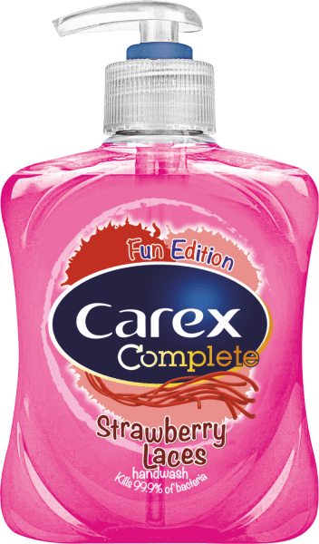 Жидкое мыло Carex Complete Strawberry Laces (Fun Edition)