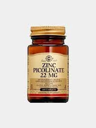 Цинк пиколинат Solgar Zinc Picolinate 22mg (100 шт.)