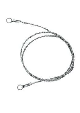 Пила проволочная витая хирургическая для распиливания костей 500 мм:uz:Suyaklarni 500 mm kesish uchun jarrohlik o'ralgan simli arra