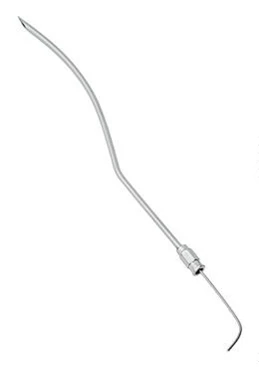 Игла для пункции заднего свода влагалища:uz:Orqa qin teshigini ponksiyon qilish uchun igna