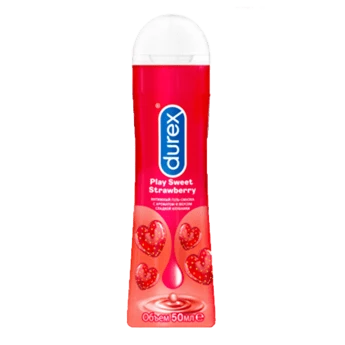 Смазка Durex Play Sweet Strawberry 50 мл:uz:Durex Play Sweet Qulupnay moyi 50 ml