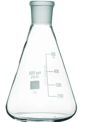 Колба Коническая-1-250-29/32 ТС