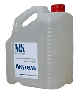 Гель для УЗИ "Акугель" 5 кг:uz:Ultratovush jeli "Akugel" 5 kg