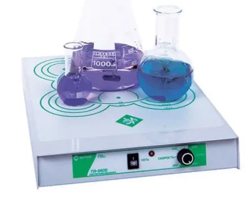 Магнитная мешалка ПЭ-6600 (0135) многоместная