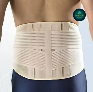 Корсет-пояс от грыжи позвоночника:uz:Umurtqa churrasi uchun ortopedik korset