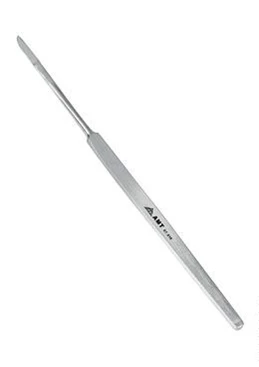 Скальпель остроконечный для пластики кисти 200x20 мм:uz:200x20 mm qo'l plastik jarrohlik uchun uchli skalpel