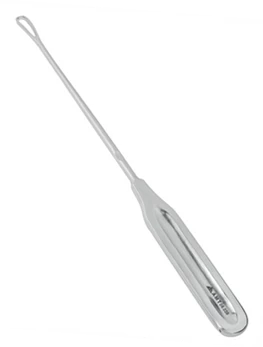 Кюретка для выскабливания слизистой оболочки матки острая:uz:Bachadonning shilliq qavatini qirib tashlash uchun o'tkir kuret