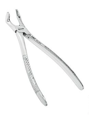 Щипцы для удаления третьих  моляров нижней челюсти N°79:uz:Pastki jag'ning uchinchi molar jag'lari uchun №79 ekstraksiya qisqichlari