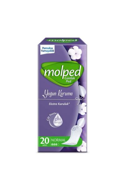 Ежедневные прокладки intense protection, 20 шт Molped:uz:Panty liners kuchli himoya, 20 dona Molped