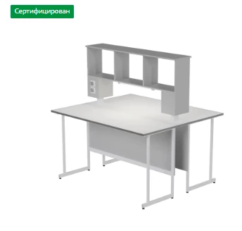 Столы островные физические=+химичиские лабораторные (1500-СОфТЛ TRESPA)