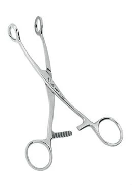 Держатель медицинский для захвата и удержания трубчатых костей и ребер мощный 260 мм:uz:Quvvatli 260 mm quvurli suyaklar va qovurg'alarni ushlash va ushlab turish uchun tibbiy ushlagich