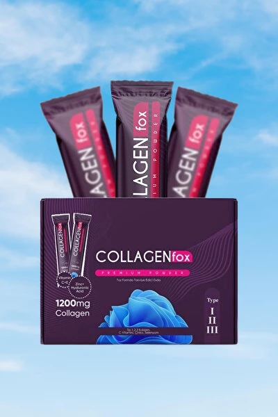 Порошок Сollagen fox premium powder:uz:Сollagen fox premium powder  Gialuron premium kukunli kompleksi