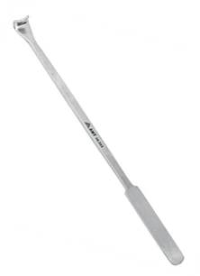 Шпатель для языка двухсторонний прямой 200x16 мм:uz:To'g'ri ikki tomonlama tilli spatula 200x16 mm