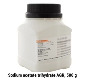 Ацетат натрия тригидрат, 500 г / Sodium acetate trihydrate AGR, 500 g