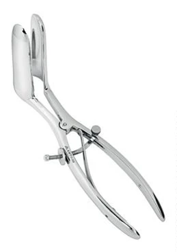 Зеркало ректальное двустворчатое операционное:uz:Jarrohlik uchun bivalve rektal spekulum