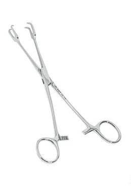 Щипцы двухзубчатые острые 260 мм:uz:O'tkir ikki qirrali forseps 260 mm