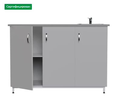 Столы-мойки лабораторные (1400-СМОТЛ TRESPA)