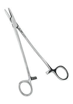 Иглодержатель общехирургический армированный пластинами твердого сплава:uz:Kuchaytirilgan umumiy jarrohlik igna ushlagichi qattiq qotishma plitalari