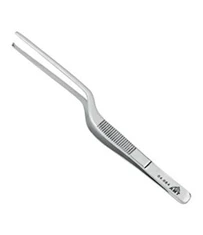 Пинцет ушной штыковидный 140x1,5 мм:uz:Süngü quloq pinsetlari 140x1,5 mm