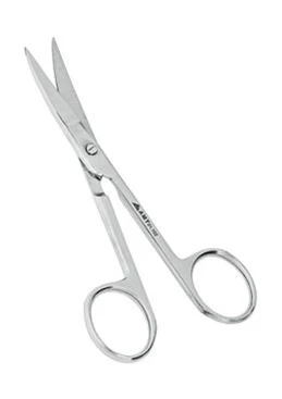 Ножницы тупоконечные вертикально-изогнутые 250 мм:uz:To'mtoq vertikal kavisli qaychi 250 mm