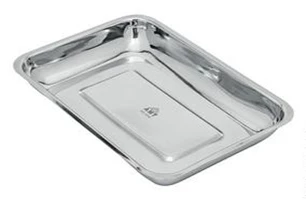 Лоток хирургический прямоугольный 300 мм:uz:To'rtburchak jarrohlik patnis, 300 mm