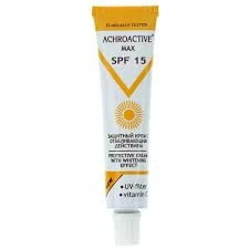 Солнцезащитный крем "Achroactive Max SPF15":uz:Quyoshdan himoyalovchi "Achroactive Max SPF15"