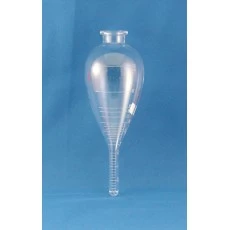 Пробирка, ASTM, грушевидной формы, 100 мл, 0 - 2 мл × 0,2 мл, 2 - 10 мл × 1,0 мл, 10 - 25 мл × 5,0 мл, 25 - 100 мл × 25,0 мл