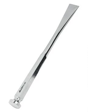 Долото с шестигранной ручкой плоское с 2-х сторонней заточкой:uz:Ikki tomonlama o'tkirlash bilan olti burchakli tutqichli tekis keski