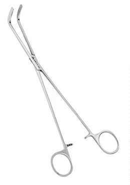 Костодержатель трехрожковый  малый (с винтом) 185 мм:uz:Kichik uch shoxli suyak ushlagichi (vintli) 185 mm