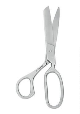 Ножницы для глубоких полостей изогнутые 280 мм:uz:Egri chuqur bo'shliq qaychi 280 mm