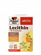 DOPPELGERS AKTIV LESITIN+VITAMINI GRUPPI V kapsulalar  N40