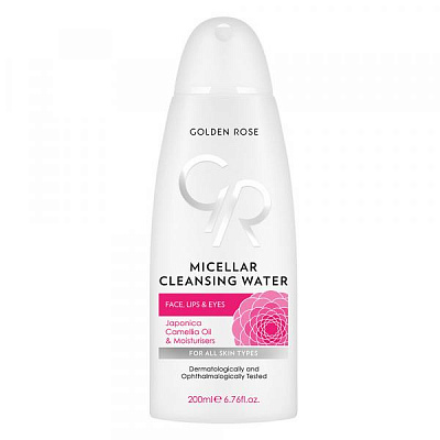 Мицеллярная вода micellar cleansing water 3356 Golden Rose:uz:miselyar tozalovchi suv 3356 Oltin atirgul