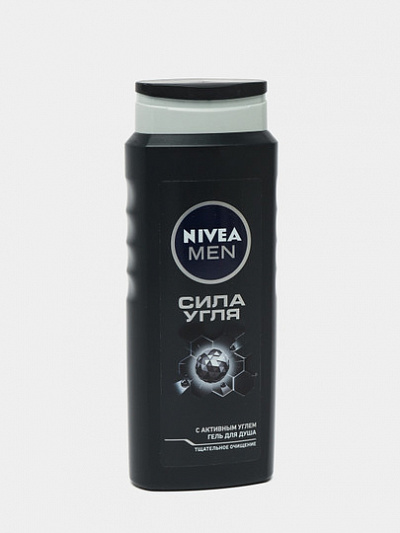 Гель для душа Nivea Men Сила угля 500мл