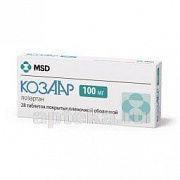 KOZAAR 0,1 tabletkalari N28