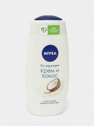 Гель для душа Nivea Крем и кокос, 250 мл