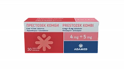 PRESTOZEK KOMBI tabletkalari 5mg 4 mg+5 mg N30