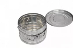 Коробка стерилизационная круглая КСК-3:uz:KSK-3 sterilizatsiya qutisi