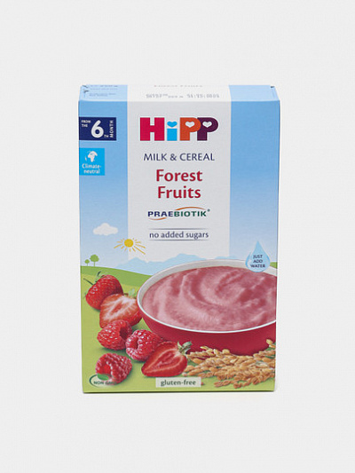 Детская молочная каша HIPP Milk & Cereal, forest fruits, 250 г