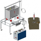 Стенд высоковольтный испытательный DTE-50-4D